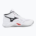 Volejbalové topánky Mizuno Wave Momentum Pro Mid white/black/fiery red 2