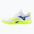 Volejbalové topánky Mizuno Wave Momentum Pro white/lightning yellow/dazzling blue 8