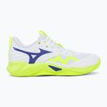 Volejbalové topánky Mizuno Wave Momentum Pro white/lightning yellow/dazzling blue 2