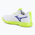 Volejbalové topánky Mizuno Wave Momentum Pro white/lightning yellow/dazzling blue 3