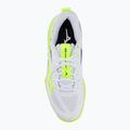 Volejbalové topánky Mizuno Wave Momentum Pro white/lightning yellow/dazzling blue 5