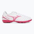 Detské futbalové kopačky Mizuno Monarcida Neo III Select Jr AS white/fuchsia purple 2