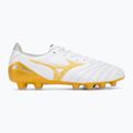Futbalové kopačky Mizuno Morelia Neo IV Pro FG white/mp gold/cool gray 3c 2