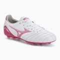 Futbalové kopačky Mizuno Morelia Neo IV Pro AG white/fuchsia purple/fuchsia purple
