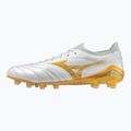 Kopačky Mizuno Morelia Neo IV Beta Japan FG white/mp gold/cool gray 3c
