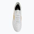 Futbalové kopačky Mizuno Morelia Neo IV Beta Japan AG white/mp gold/cool gray 3c 5
