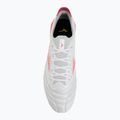 Futbalové kopačky Mizuno Morelia Neo IV Beta Elite FG white/pink tetra/fuchsia purple 5