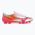 Kopačky Mizuno Alfa III Elite FG white/fuchsia purple 2