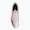 Kopačky Mizuno Alfa III Elite FG white/fuchsia purple 5