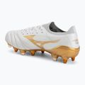 Futbalové kopačky Mizuno Morelia Neo IV Beta Elite Mix white/mp gold/cool gray 3c 3