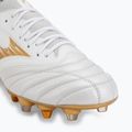 Futbalové kopačky Mizuno Morelia Neo IV Beta Elite Mix white/mp gold/cool gray 3c 7