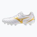 Detské futbalové kopačky Mizuno Monarcida Neo III Select FG white/mp gold