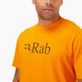 Pánske trekingové tričko Rab Stance Logo SS oranžové QCB-08-SUN-SML 3