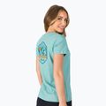 Dámske trekové tričko Rab Stance Mountain Peak green QCB-67 3