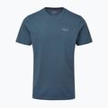 Pánske trekingové tričko Rab Stance Mountain Peak modré QCB-66 4