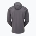 Pánska mikina Rab Superflux Hoody graphene/firecracker 10