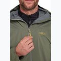 Bunda do dažďa pánska Rab Downpour Light light khaki 5