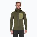 Pánska mikina Rab Superflux Hoody army QFG-13