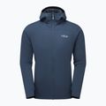 Pánska vetrovka Rab Xenair Alpine Flex tempest blue