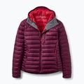 Dámska páperová bunda Rab Microlight Alpine Hoody mulberry