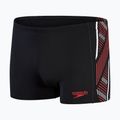 Pánske plavecké boxerky Speedo Tech Panel Aquashort čierno-červené 8-00303514539 4