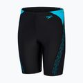 Speedo Hyper Boom Logo Splice Detský plavecký džem Black 8-00315215176 4