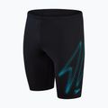 Speedo Hyper Boom Logo Umiestnenie Detský plavecký džem čierny 8-00315515182 4