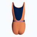 Speedo Dámske jednodielne plavky s pásom Deep U-Back oranžové 8-00307415485 2