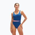 Speedo Dámske jednodielne plavky s pásom Deep U-Back námornícka modrá 8-00307415498 5