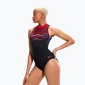Speedo dámske jednodielne plavky Digital Placement Hydrasuit black-red 8-1244515213 6