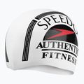 Speedo Silikónová čiapka s potlačou biela 8-0838514630 2