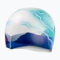 Speedo Digitálna čiapka s potlačou bielo-modrá 8-1352414648 2