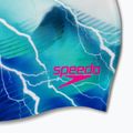 Speedo Digitálna čiapka s potlačou bielo-modrá 8-1352414648 4