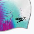 Speedo Digitálne potlačená bielo-fialová čiapka 8-1352414649 4