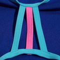Speedo detské plavky Solid Lane Line Back pink/blue 2