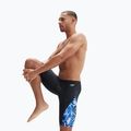 Pánske plavecké nohavice Speedo Allover Digi V-Cut black/blue 9