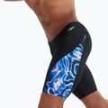 Pánske plavecké nohavice Speedo Allover Digi V-Cut black/blue 11