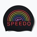 Speedo Silikónová plavecká čiapka s potlačou 2