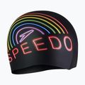 Speedo Silikónová plavecká čiapka s potlačou 3