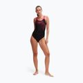 Jednodielne plavky Speedo Medley Logo One Piece black/electric pink 6