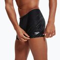 Pánske plavecké boxerky Speedo Hyperboom V-Cut black/usa charcoal/white 7