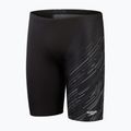 Pánske plavky Jammer Speedo Hyperboom V-Cut black/usa charcoal/white