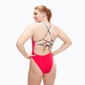 Dámske jednodielne plavky Speedo Speedo Solid Lattice Tie-Back  červené/modré 7