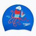 Detská plavecká čiapka Speedo Junior Printed Silicone tru cobalt/watermelon/white 2