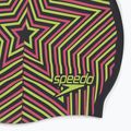 Detská plavecká čiapka Speedo Reversible Slogan Junior starburst true cobalt/flare pink 4