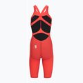 Dámske jednodielne plavky  Speedo Fastskin LZR Pure Valor 2.0 Openback Kneeskin flame red/cobalt pop 2