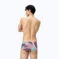 Plávacie boxerky pánske Speedo 13.5 cm Allover Training Club Brief black/matcha green/siren red 3