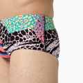 Plávacie boxerky pánske Speedo 13.5 cm Allover Training Club Brief black/matcha green/siren red 5