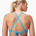 Jednodielne plavky Speedo Allover Digital Tie Back black/matcha green/siren red 8