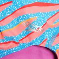 Detské jednodielne plavky Speedo Allover Digital Vback kiki pink/picton blue/siren red 3